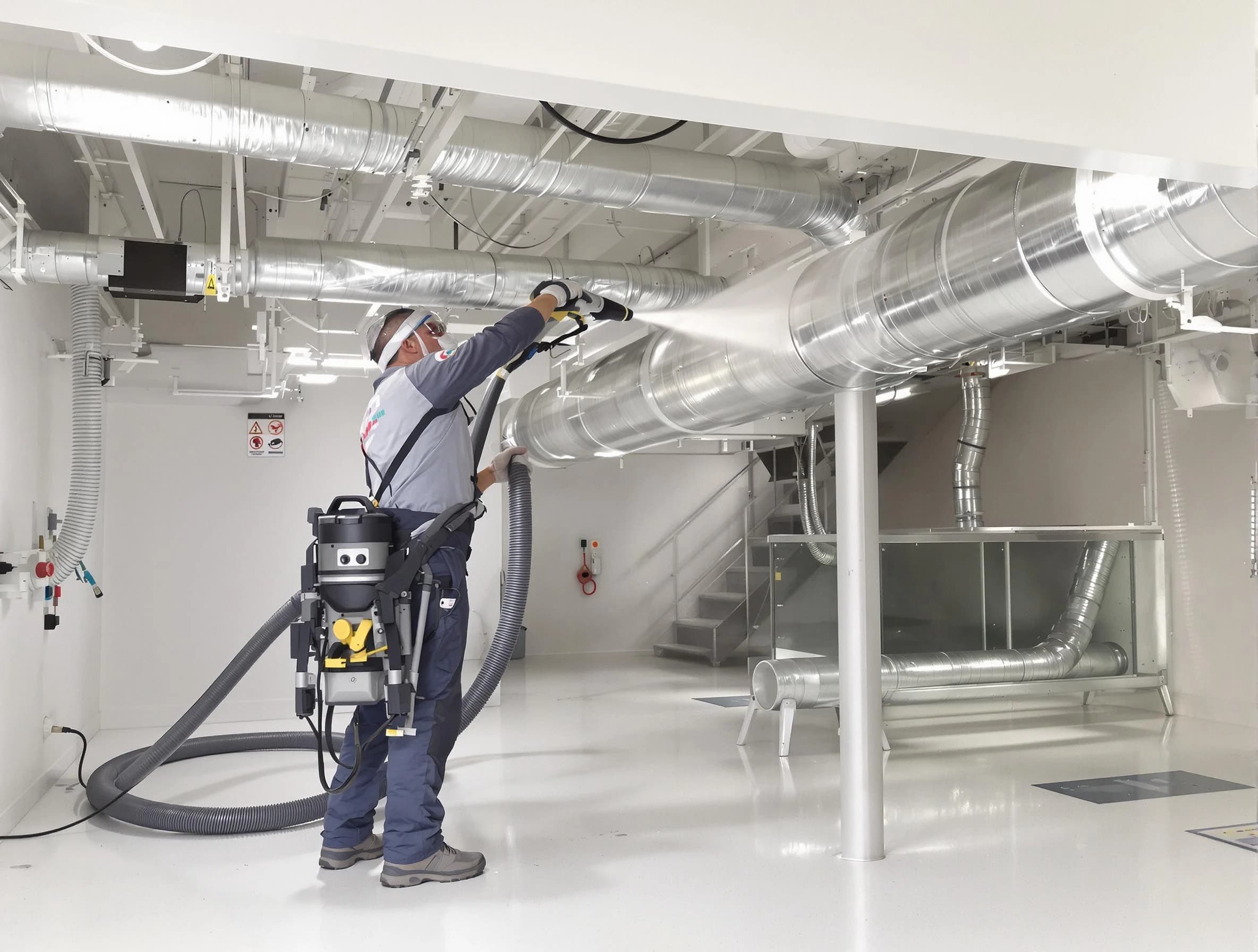 Professional central duct cleaning by Conyers Air Duct Cleaning in Conyers