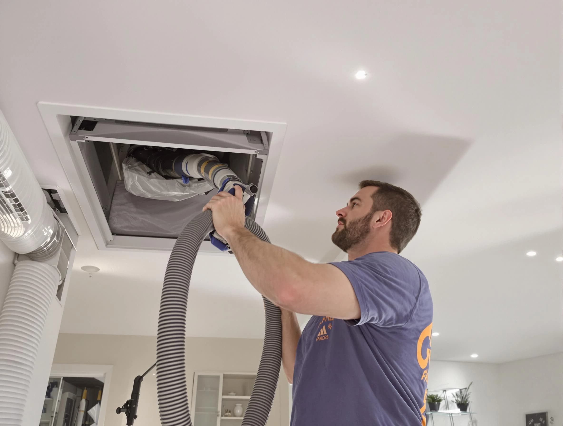 Precision indoor duct cleaning by Conyers Air Duct Cleaning in Conyers