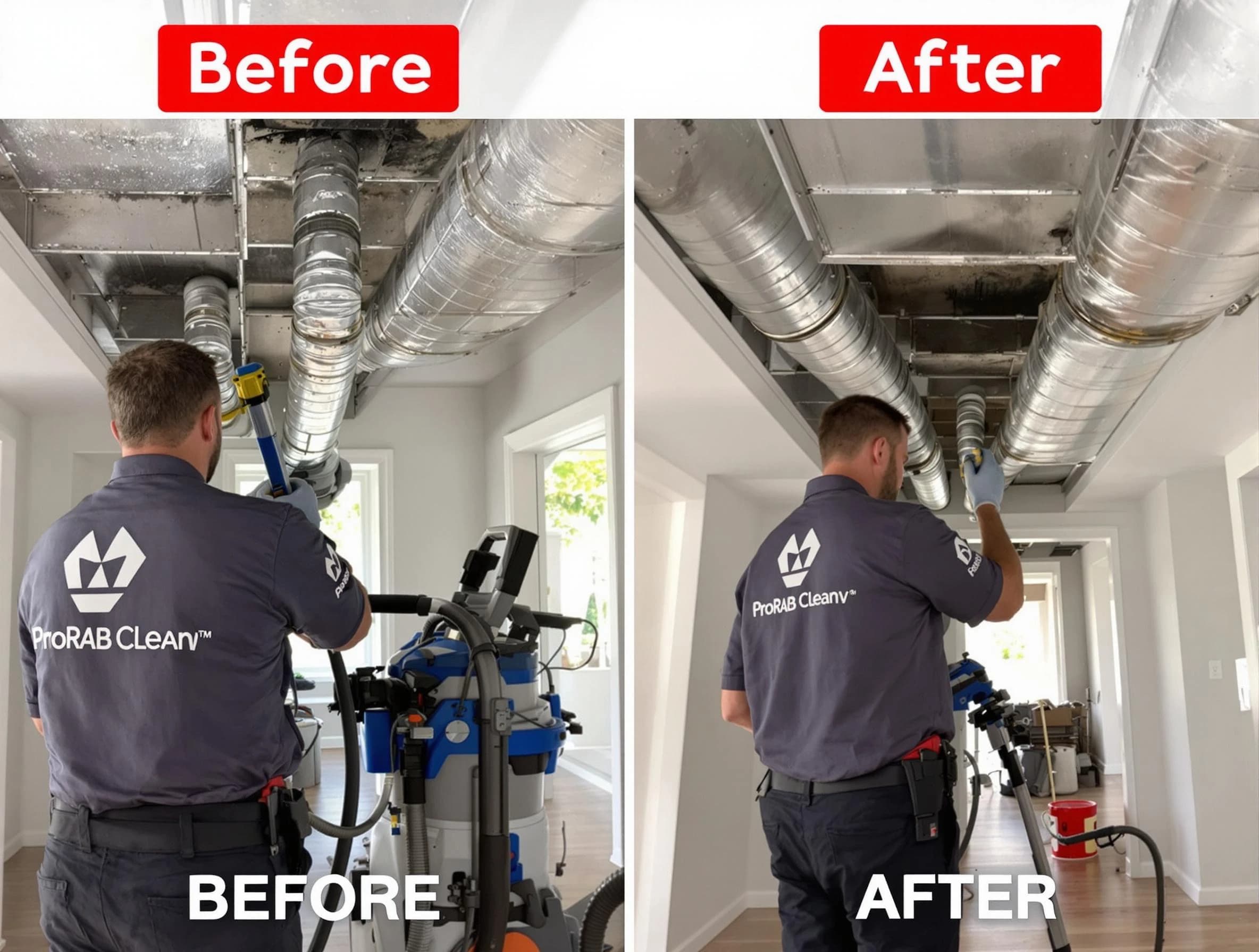 Conyers Air Duct Cleaning expert performing thorough residential duct cleaning in a Conyers home