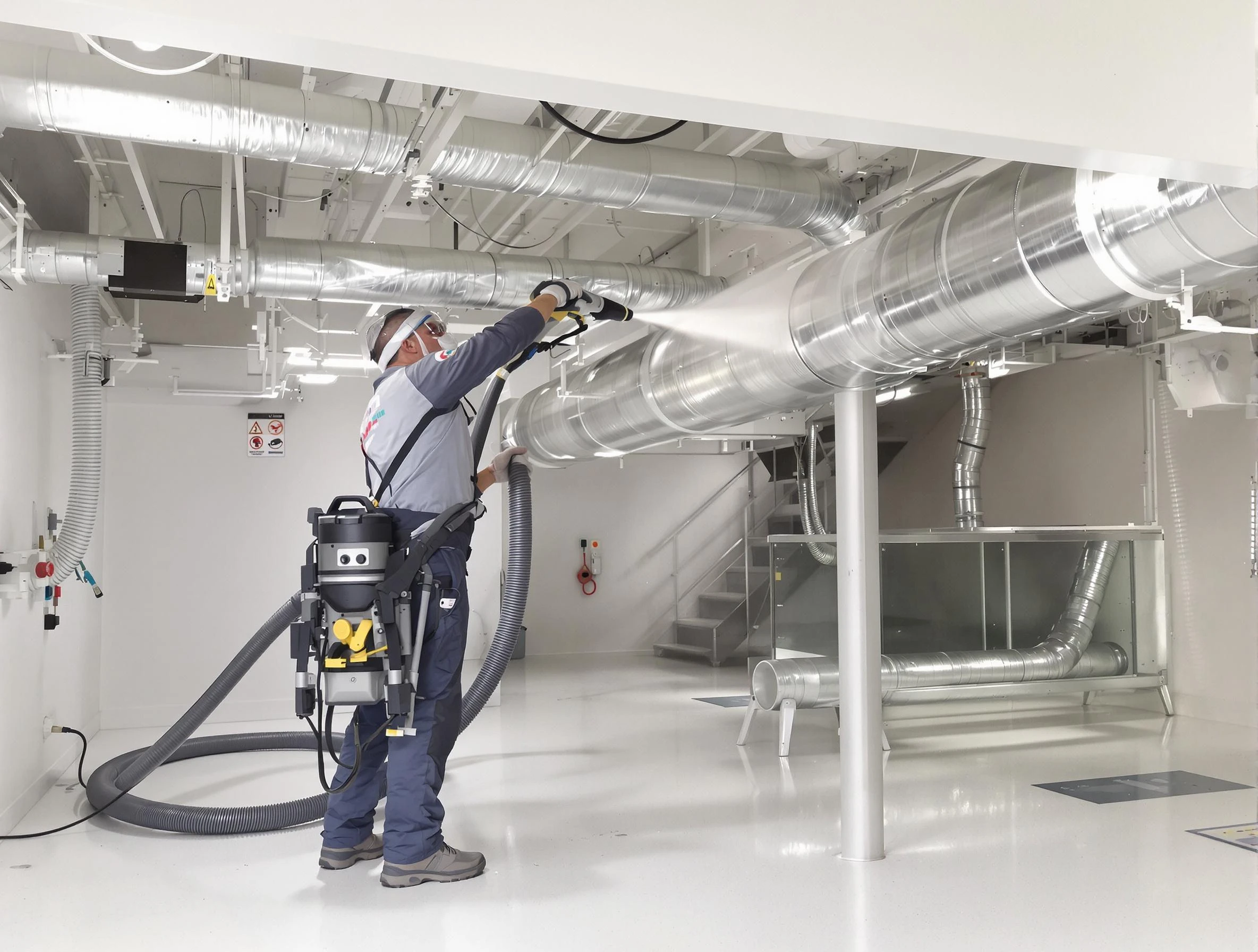 Professional central duct cleaning by Conyers Air Duct Cleaning in Conyers